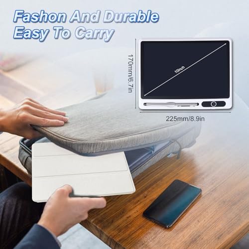 10inch LCD Writing Tablet Electronic Notepad Doodle Board with Case