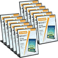 MaxGear Fall Resistant Acrylic Sign Holder 8.5 x 11 Inches 12 Pack
