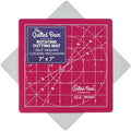 The Quilted Bear 7" x 7" Rotating Self-Healing Cutting Mat, Pink