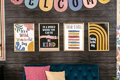 Teacher Created Resources Black Wood Better Than Paper Bulletin Board Roll (Pack of 8)
