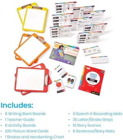 hand2mind Guided Phonics + Beyond Writing Center, Units 1-3