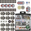 Dremel EZ725 70-Piece All-Purpose Rotary Tool Accessory Set With Storage Kit - EZ-Lock And EZ Drum For Faster Accessory Changes - Perfect for Cutting, Polishing, Cleaning, And Sanding
