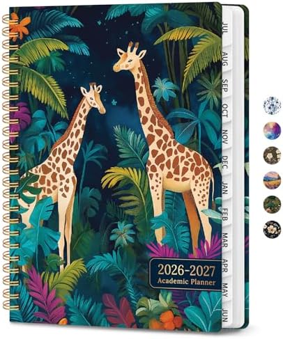 ZOTIA Planner 2026-2027 Jul 2026-Jun 2027 Academic Monthly & Weekly Planner
