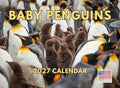 Baby Penguin Calendar 2027 Monthly Wall Calender 12 Month