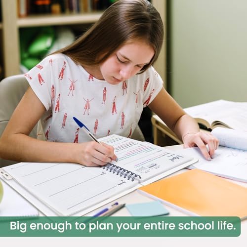 Planner 2026-2027, Weekly & Monthly Academic Calendar, Jul 2026 – Jun 2027