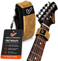 Gruv Gear Fret Wrap & Guitar Mute, Fretwrap for Acoustic, Electric & Bass | String Dampener Recording, Tapping & Practice Accessory (1 Pack, Small Maple, Fits 4 String Bass, 6 String Guitar)