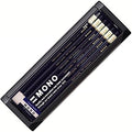Tombow Mono-3H Premium Pencil, 3H MONO (High Standard Pencil with Ultra Fine Particles), Includes MONO Eraser, Drafting, Drawing, 1 Dozen