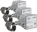 Leviton Type 1 Surge Protective Panel, Residential Home Surge Protection, 120/240 VAC, Split Phase, 36kA per Phase, R2120-B SPD (Pack of 3)