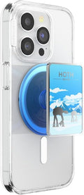PopSockets Phone Grip for MagSafe, Magnetic Holder- Welcome to Hoth | Removable, For Kindle / Android / iPhone, With Magnet, Star Wars, Grogu, iPad, Removable, Popper