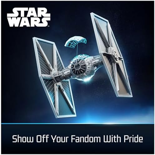 4D Build Star Wars Imperial TIE Fighter 3D Puzzle Model Kit for Adults