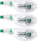 Tombow Pencil Correction Tape, 0.17 inches (4.2 mm), MONO Mono YS (Side Pull Type That Can Be Used Like a Pen), Disposable Type, 32.8 ft (10 m), Pack of 3 (CT-YS4 x 3)