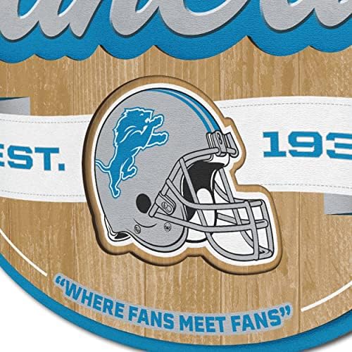 YouTheFan NFL Detroit Lions FanCave Wall Art