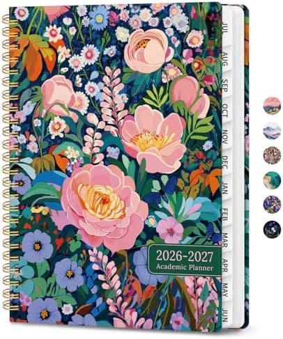 ZOTIA Planner 2026-2027 Weekly & Monthly Calendar Planner Jul 2026-Jun 2027