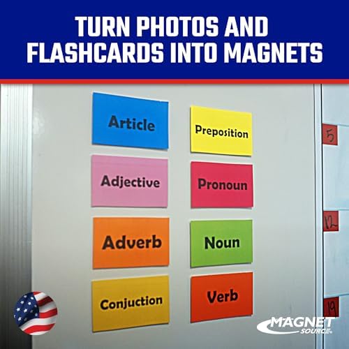 Master Magnetics Flexible Magnetic Tape - Magnet Strips with Strong Adhesive Backing for Walls, Boards, Signs, and More - 0.0625" Thick - 0.5" W - 100 Ft - 1 Roll