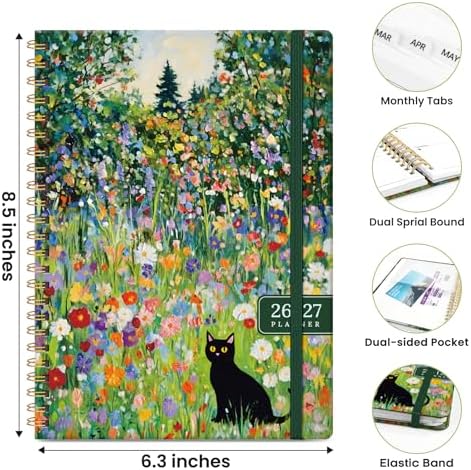 ZOTIA Planner 2026-2027 Jul 2026-Jun 2027 Academic Monthly & Weekly Planner