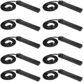 Amazon Basics Surge Protector Power Strip, 6-Outlet, 790 Joules, Circuit Breaker, LED Indicator, 6ft Extension Cord, Black, 10-Pack