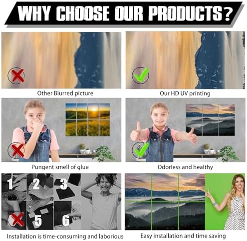 YPY Acoustic Panels, Soundproof Wall Panels, Sound Absorbing Wall Art