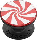 PopSockets Adhesive Phone Grip, Holder- Peppermint | Secure Comfortable Hold, Anti-Drop, Kickstand, Spinning, Spinner, Backspin, Christmas