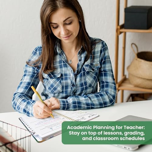 Planner 2026-2027, Jul 2026-Jun 2027 Academic Monthly & Weekly Planner | 6.3" x 8.5" Hardcover Calendar Planner for Women, Spiral Organizer with tabs, School Office Home Supplies, Seaside Petals