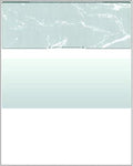 Compuchecks Top Blank Check Paper - 250 Pack, Quick-Books & Laser Printer Compatible - Security Business Checks with Voucher - 8.5" x 11" Green Marble