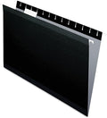 Pendaflex Recycled Hanging Folders, Black, Legal (Pack of 10)