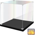 KOLIPI Acrylic Display Case for Collectibles Assemble Clear Acrylic Display Box for Lego Alternative Glass Case for Showcasing Figures Doll Toys Home Storage(14.2x11x12 inch, 36x27x30 cm) | Plexiglass Box for Lego Figures Dolls Models, Dustproof Protec...