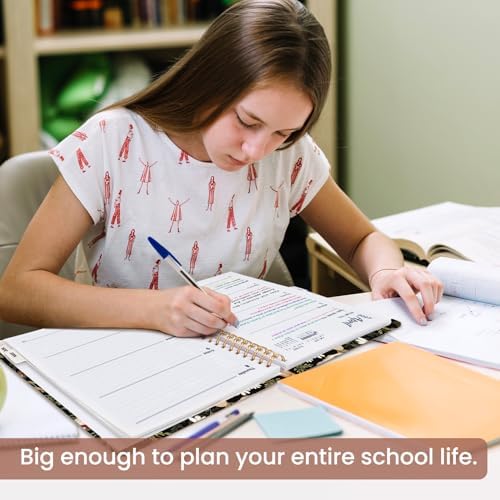 Planner 2026-2027, Weekly & Monthly Academic Calendar, Jul 2026 – Jun 2027