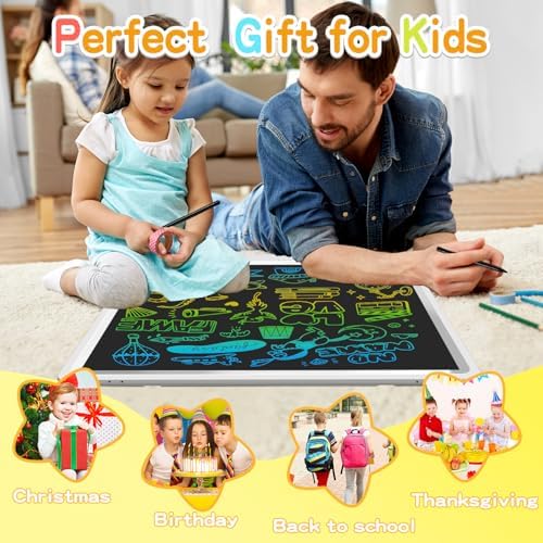 22inch LCD Writing Tablet, Large Doodle Board with 2 Stylus