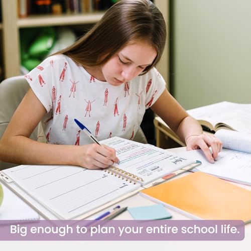Planner 2026-2027, Weekly & Monthly Academic Calendar, Jul 2026 – Jun 2027