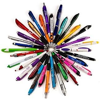 Wholesale Lot Misprint Plastic Pens (100 pack)
