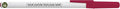 DISCOUNT PROMOS Custom Value Stick Pens Set of 10, Personalized Bulk Pack - Blue Ink, Great for Office, School, Business, Tradeshows, Events - Burgundy Cap