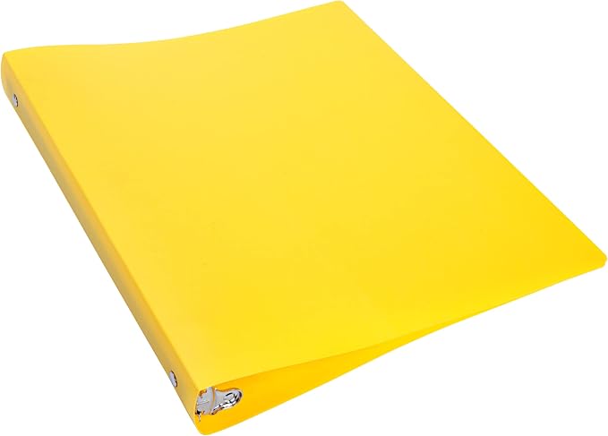 EPI 3-Ring Binder, 1-Inch, Letter Size, 12-Pack, Assorted Colors