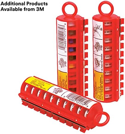 3M ScotchCode Wire Marker Tape Dispenser STD, Empty