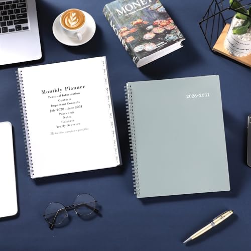 2026-2031 Monthly Planner/Calendar - 5 Year Planner, Jul.2026 - Jun.2031