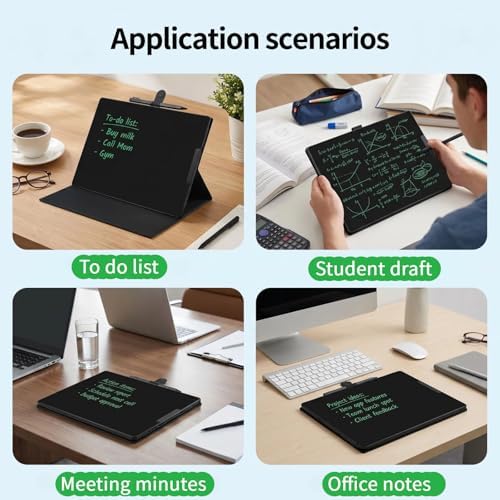 12 Inch Rechargeable LCD Writing Tablet with Cover Adults