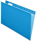 Pendaflex Hanging File Folders, Legal Size, Blue (PFX415315BLU) (Pack of 10)
