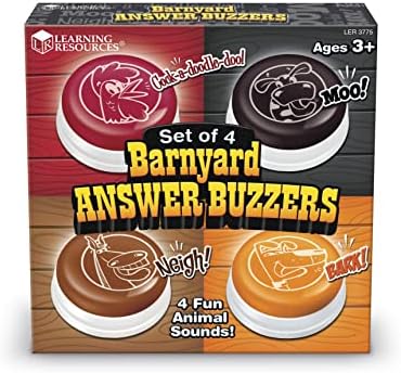 Learning Resources Barnyard Answer Buzzers