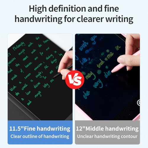 LCD Writing Tablet 11.5in Drawing Pad, Reusable Digital Notepad