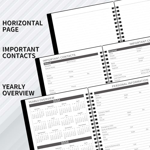 2027-2031 Monthly Planner/Calendar - Jan. 2027 - Dec. 2031, 6.2" x 8.3"