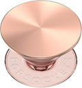 PopSockets Adhesive Phone Grip, Holder- Nigiri | Secure Comfortable Hold, Anti-Drop, Kickstand, Metal, Enamel, Top, Rose Gold