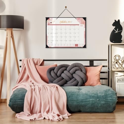 2027 Desk Calendar, Large Desktop Calendar from January - December 2027 | 22" x 17", Desk Pad Calendar, Monthly Desk Wall Planner, Ruled Blocks, Corner Protectors, Schedule Calendar for Home, Office