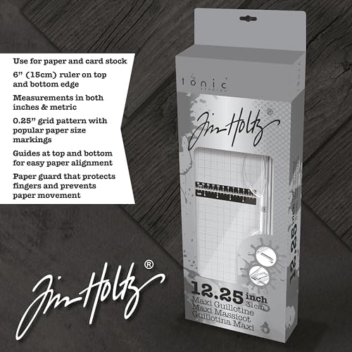 Tonic Studios Tim Holtz 12.25" Maxi Guillotine Paper Cutter
