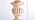 JONATHAN Y Regent Rustic Table Lamp 33" Resin Wood-Look, White Wash