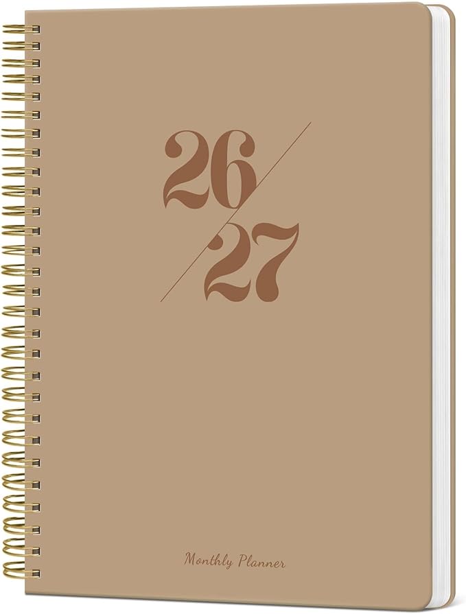Monthly Planner 2026-2027, 18 Months Calendar, Jul 2026-Dec 2027