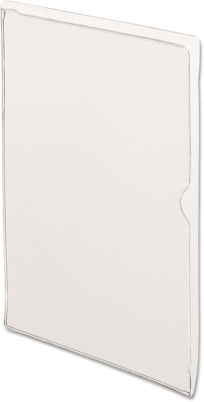 Pendaflex PFX62004 CopyGard Heavy-Gauge Organizers, Jacket, Letter Size, Vinyl, CLR, 25 per Box