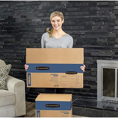 Bankers Box 15-Pack Medium Prime HD Moving Boxes with Reinforced Handles