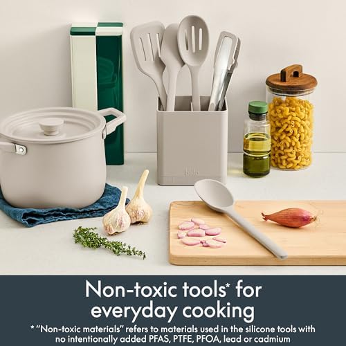 bella 6 Piece Modular Tool Set, Non-Toxic Silcone, Non-Toxic Silicone, Oatmilk