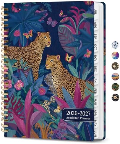 ZOTIA Planner 2026-2027 Jul 2026-Jun 2027 Academic Monthly & Weekly Planner