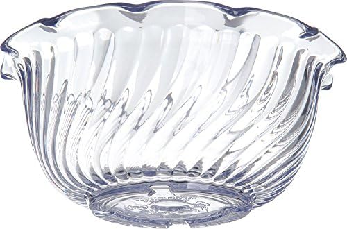 Carlisle FoodService Products 453507 Plastic Dessert Bowls, 8 oz, Clear (Pack of 48)