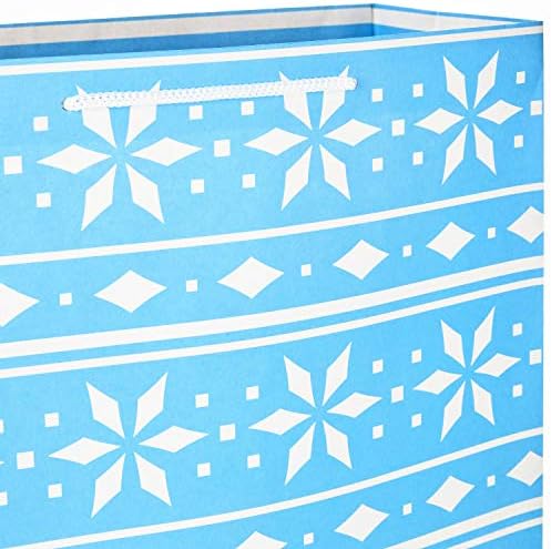 Hallmark Christmas Gift Bags, Assorted 12-Pack (Red, Green, Blue)